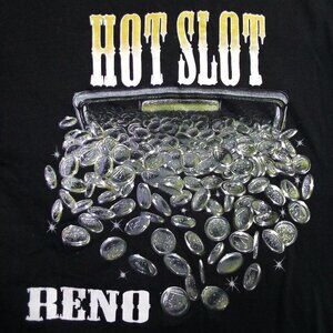 Vintage Hot Slot Reno Gambling Casino T-Shirt